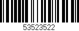 Código de barras (EAN, GTIN, SKU, ISBN): '53523522'