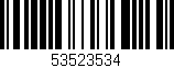 Código de barras (EAN, GTIN, SKU, ISBN): '53523534'
