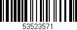 Código de barras (EAN, GTIN, SKU, ISBN): '53523571'