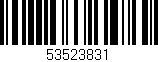 Código de barras (EAN, GTIN, SKU, ISBN): '53523831'