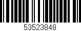 Código de barras (EAN, GTIN, SKU, ISBN): '53523848'