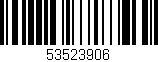 Código de barras (EAN, GTIN, SKU, ISBN): '53523906'