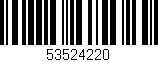 Código de barras (EAN, GTIN, SKU, ISBN): '53524220'