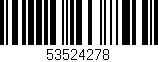 Código de barras (EAN, GTIN, SKU, ISBN): '53524278'