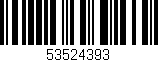 Código de barras (EAN, GTIN, SKU, ISBN): '53524393'