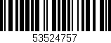 Código de barras (EAN, GTIN, SKU, ISBN): '53524757'