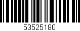 Código de barras (EAN, GTIN, SKU, ISBN): '53525180'