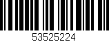 Código de barras (EAN, GTIN, SKU, ISBN): '53525224'