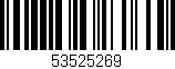 Código de barras (EAN, GTIN, SKU, ISBN): '53525269'