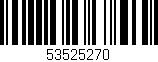 Código de barras (EAN, GTIN, SKU, ISBN): '53525270'