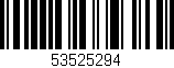 Código de barras (EAN, GTIN, SKU, ISBN): '53525294'