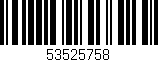 Código de barras (EAN, GTIN, SKU, ISBN): '53525758'