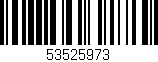 Código de barras (EAN, GTIN, SKU, ISBN): '53525973'