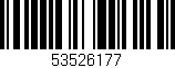 Código de barras (EAN, GTIN, SKU, ISBN): '53526177'