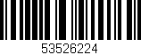 Código de barras (EAN, GTIN, SKU, ISBN): '53526224'