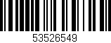 Código de barras (EAN, GTIN, SKU, ISBN): '53526549'