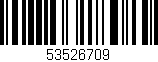 Código de barras (EAN, GTIN, SKU, ISBN): '53526709'