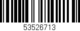 Código de barras (EAN, GTIN, SKU, ISBN): '53526713'