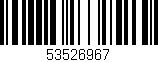 Código de barras (EAN, GTIN, SKU, ISBN): '53526967'