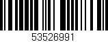 Código de barras (EAN, GTIN, SKU, ISBN): '53526991'