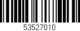 Código de barras (EAN, GTIN, SKU, ISBN): '53527010'