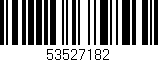 Código de barras (EAN, GTIN, SKU, ISBN): '53527182'