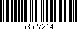Código de barras (EAN, GTIN, SKU, ISBN): '53527214'