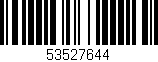 Código de barras (EAN, GTIN, SKU, ISBN): '53527644'