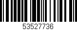 Código de barras (EAN, GTIN, SKU, ISBN): '53527736'