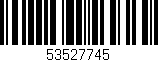 Código de barras (EAN, GTIN, SKU, ISBN): '53527745'