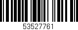 Código de barras (EAN, GTIN, SKU, ISBN): '53527761'