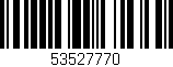Código de barras (EAN, GTIN, SKU, ISBN): '53527770'