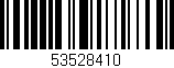 Código de barras (EAN, GTIN, SKU, ISBN): '53528410'