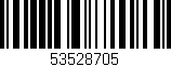 Código de barras (EAN, GTIN, SKU, ISBN): '53528705'