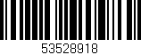Código de barras (EAN, GTIN, SKU, ISBN): '53528918'