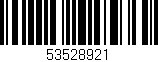 Código de barras (EAN, GTIN, SKU, ISBN): '53528921'