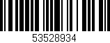 Código de barras (EAN, GTIN, SKU, ISBN): '53528934'
