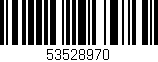 Código de barras (EAN, GTIN, SKU, ISBN): '53528970'
