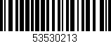 Código de barras (EAN, GTIN, SKU, ISBN): '53530213'
