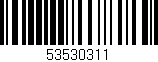 Código de barras (EAN, GTIN, SKU, ISBN): '53530311'