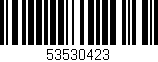 Código de barras (EAN, GTIN, SKU, ISBN): '53530423'