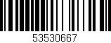Código de barras (EAN, GTIN, SKU, ISBN): '53530667'