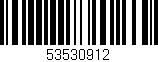 Código de barras (EAN, GTIN, SKU, ISBN): '53530912'