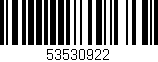 Código de barras (EAN, GTIN, SKU, ISBN): '53530922'