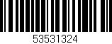 Código de barras (EAN, GTIN, SKU, ISBN): '53531324'