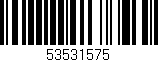 Código de barras (EAN, GTIN, SKU, ISBN): '53531575'