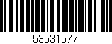 Código de barras (EAN, GTIN, SKU, ISBN): '53531577'