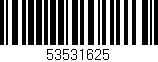 Código de barras (EAN, GTIN, SKU, ISBN): '53531625'