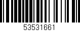 Código de barras (EAN, GTIN, SKU, ISBN): '53531661'