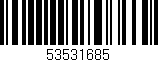 Código de barras (EAN, GTIN, SKU, ISBN): '53531685'